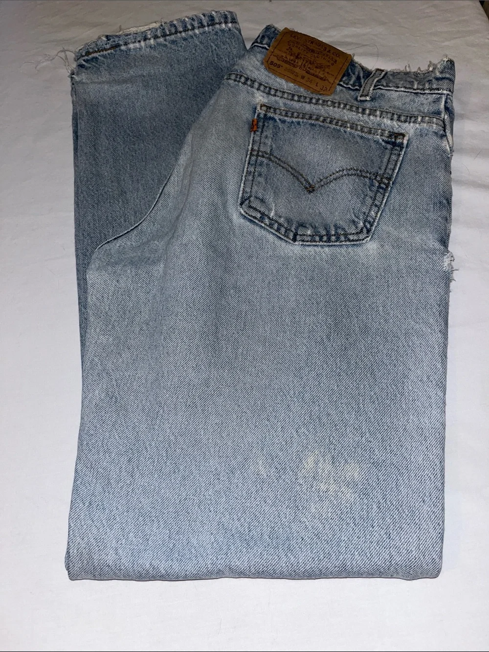 Levi's light blue denim jeans 505 Regular Fit